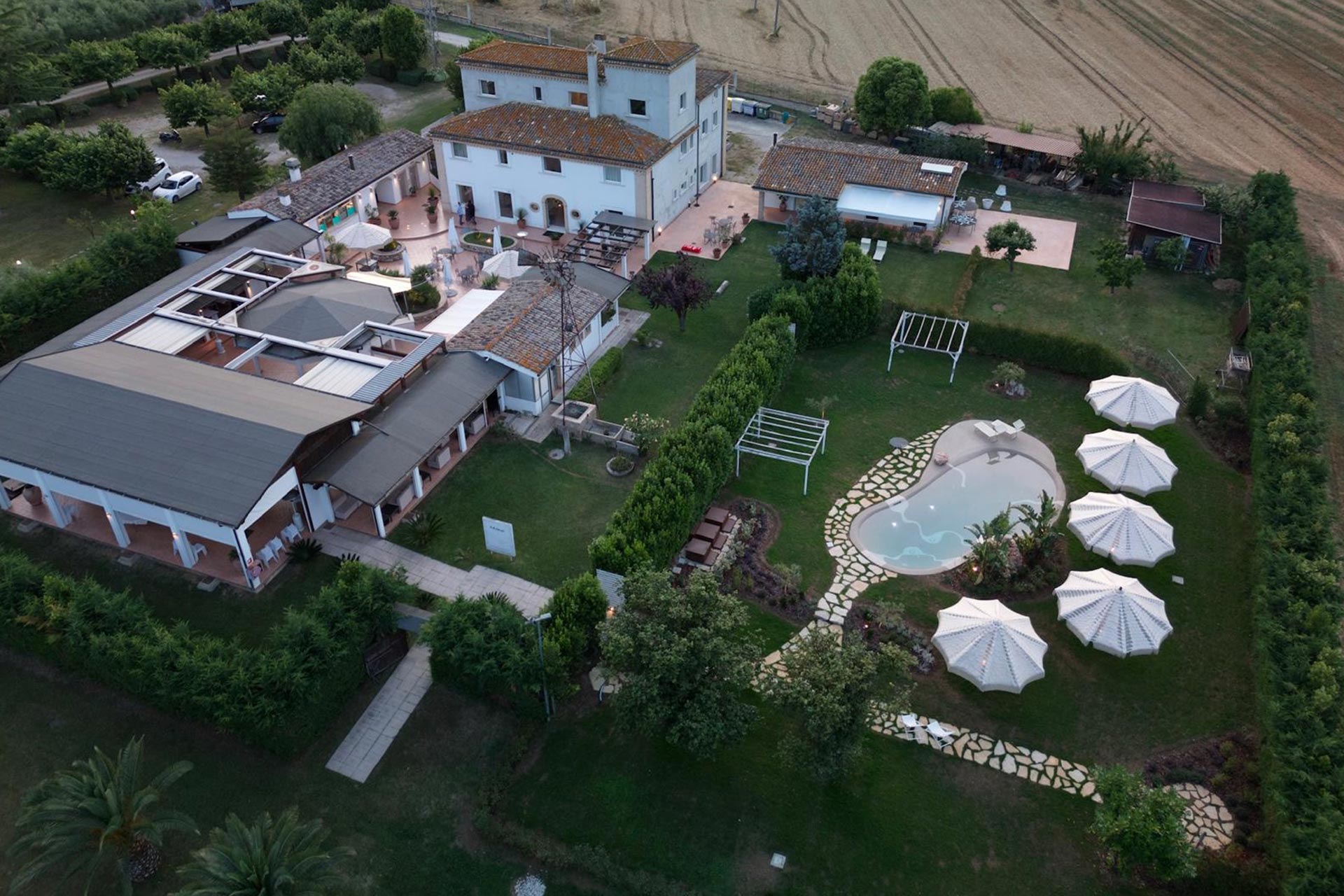 soggiorno country house